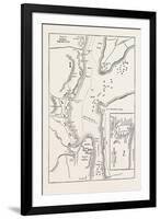 Plan of the Siege of Quebec, Canada, 1870s-null-Framed Giclee Print