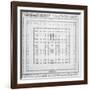 Plan of the Temple of Solomon, Jerusalem, Fron "Entwurf Einer Historischen Architektur," 1721-Johann Bernhard Fischer Von Erlach-Framed Giclee Print