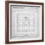 Plan of the Temple of Solomon, Jerusalem, Fron "Entwurf Einer Historischen Architektur," 1721-Johann Bernhard Fischer Von Erlach-Framed Giclee Print