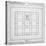 Plan of the Temple of Solomon, Jerusalem, Fron "Entwurf Einer Historischen Architektur," 1721-Johann Bernhard Fischer Von Erlach-Stretched Canvas