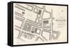 Plan of the Theatres of Covent Garden, London-null-Framed Stretched Canvas