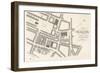 Plan of the Theatres of Covent Garden, London-null-Framed Giclee Print