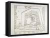 Plan Of the Tower Of London-null-Framed Stretched Canvas