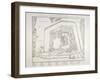 Plan Of the Tower Of London-null-Framed Giclee Print