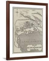 Plan of the Town and Inland Port of Ismailia-null-Framed Giclee Print