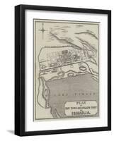 Plan of the Town and Inland Port of Ismailia-null-Framed Giclee Print