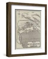 Plan of the Town and Inland Port of Ismailia-null-Framed Giclee Print