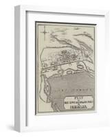 Plan of the Town and Inland Port of Ismailia-null-Framed Giclee Print