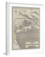 Plan of the Town and Inland Port of Ismailia-null-Framed Giclee Print