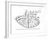 Plan of the Town of Acre, Palestine, 14th Century-null-Framed Giclee Print