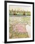 Plan of the Town of La Rochelle, 1736-null-Framed Giclee Print