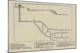 Plan of the Tynewydd Pit-null-Mounted Giclee Print
