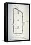 Plan of Vaulting in St Michael's Crypt, Aldgate, London, 1784-John Carter-Framed Stretched Canvas