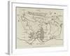 Plan of Volunteer Review Ground, Near Portsmouth-null-Framed Giclee Print