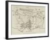 Plan of Volunteer Review Ground, Near Portsmouth-null-Framed Giclee Print