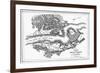 Plan of West Point, 1780-null-Framed Giclee Print