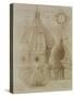 Plan, Section and Elevation of Florence Cathedral-Eugene Duquesne-Stretched Canvas