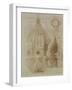 Plan, Section and Elevation of Florence Cathedral-Eugene Duquesne-Framed Giclee Print