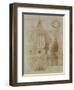 Plan, Section and Elevation of Florence Cathedral-Eugene Duquesne-Framed Giclee Print