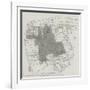 Plan Showing the Site of the New National Gallery-John Dower-Framed Giclee Print