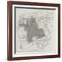 Plan Showing the Site of the New National Gallery-John Dower-Framed Giclee Print