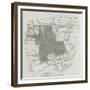 Plan Showing the Site of the New National Gallery-John Dower-Framed Giclee Print