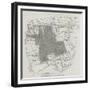 Plan Showing the Site of the New National Gallery-John Dower-Framed Giclee Print