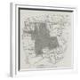 Plan Showing the Site of the New National Gallery-John Dower-Framed Giclee Print