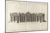 Planche 100 : Elévation de la façade du Palais Bourbon, du côté de l’entrée.-Jacques-François Blondel-Mounted Giclee Print