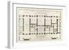 Planche 105 : Plan du rez-de-chaussée de l’Hôtel de Lassay, rue de l’Université à Paris.-Jacques-François Blondel-Framed Giclee Print