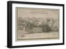 Planche 115 A: vue générale de la Machine de Marly prise de la Seine-null-Framed Giclee Print