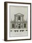 Planche 170 : Elévation du portail latéral sud de l’église Saint-Sulpice à Paris-Pate-Framed Giclee Print