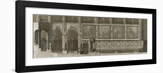 Planche 228 : Elévation du côté droit du choeur de Notre-Dame de Paris-Jacques-François Blondel-Framed Giclee Print