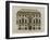 Planche 236 : Elévation de la façade principale  de l'hôtel de Beauvais , r-Jacques-François Blondel-Framed Giclee Print