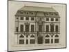 Planche 236 : Elévation de la façade principale  de l'hôtel de Beauvais , r-Jacques-François Blondel-Mounted Giclee Print