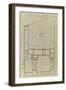 Planche 246 (1) : Plan au sol de l'hôtel de Bretonvilliers , construit par l'architecte Androuet Du-Jacques-François Blondel-Framed Giclee Print