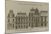 Planche 247 (2) : profil et coupe de l'hôtel de Bretonvilliers , construit par-Jacques-François Blondel-Mounted Giclee Print