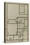 Planche 248 : Plan du sous-sol de l'hôtel Hesselin construit par l'architecte Vau quai de Béthume-Jacques-François Blondel-Stretched Canvas