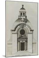 Planche 255 :  élévation du portrail de l'église de la Visitation Sainte-Marie bâtie par-Jacques-François Blondel-Mounted Giclee Print