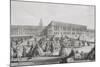 Planche 26: vue du château de Versailles prise de puis l'extrémité des Parterres d'Eau vers 1730-Jacques Rigaud-Mounted Giclee Print