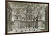 Planche 276: vue générale de l'église couvent des Minimes de la Place Royale à Paris-Jacques-François Blondel-Framed Giclee Print