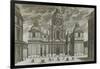 Planche 276: vue générale de l'église couvent des Minimes de la Place Royale à Paris-Jacques-François Blondel-Framed Giclee Print