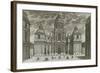 Planche 276: vue générale de l'église couvent des Minimes de la Place Royale à Paris-Jacques-François Blondel-Framed Giclee Print