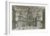 Planche 276: vue générale de l'église couvent des Minimes de la Place Royale à Paris-Jacques-François Blondel-Framed Giclee Print