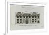 Planche 278 (2) : élévation de la façade côté rue  de l'hôtel Carnavalet-Jacques-François Blondel-Framed Giclee Print