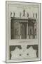 Planche 282 :  élévation du portail de l'égilise du couvent de la Culture Sainte-Catherine-Jacques-François Blondel-Mounted Giclee Print