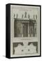 Planche 282 :  élévation du portail de l'égilise du couvent de la Culture Sainte-Catherine-Jacques-François Blondel-Framed Stretched Canvas