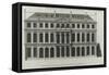 Planche 299 : élévation de la façade sur les jardins de l'hôtel de Rohan , rue Vieille du Temple-Jacques-François Blondel-Framed Stretched Canvas