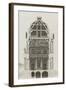 planche 50 (1): coupe du grand salon du château de Clagny en 1678-Michel Hardouin-Framed Giclee Print