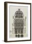 planche 50 (1): coupe du grand salon du château de Clagny en 1678-Michel Hardouin-Framed Giclee Print